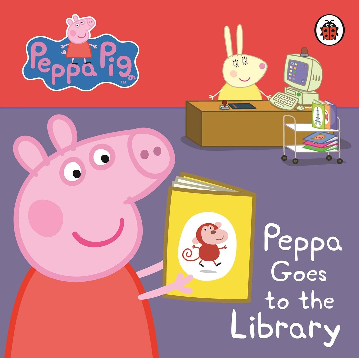 Peppa Goes to the Library Board book