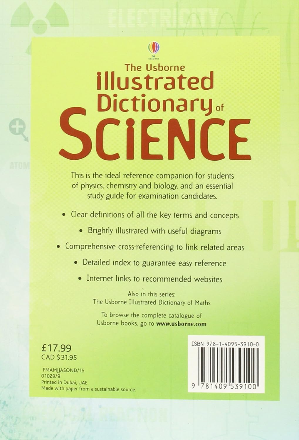 The Usborne Illustrated Dictionary of Science