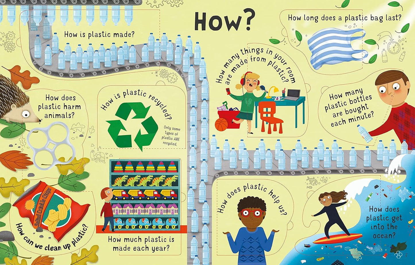 Lift-the-Flap Questions and Answers About Plastic