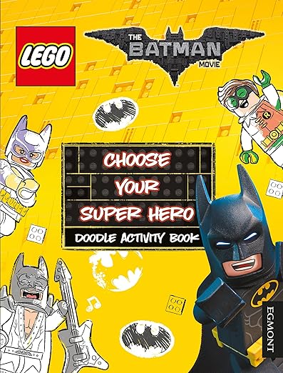 THE LEGO BATMAN MOVIE: Choose Your Super Hero Doodle Activity Book