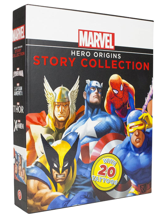 Marvel Hero Origins Story Collection (4 STORY BOOKS INSIDE)