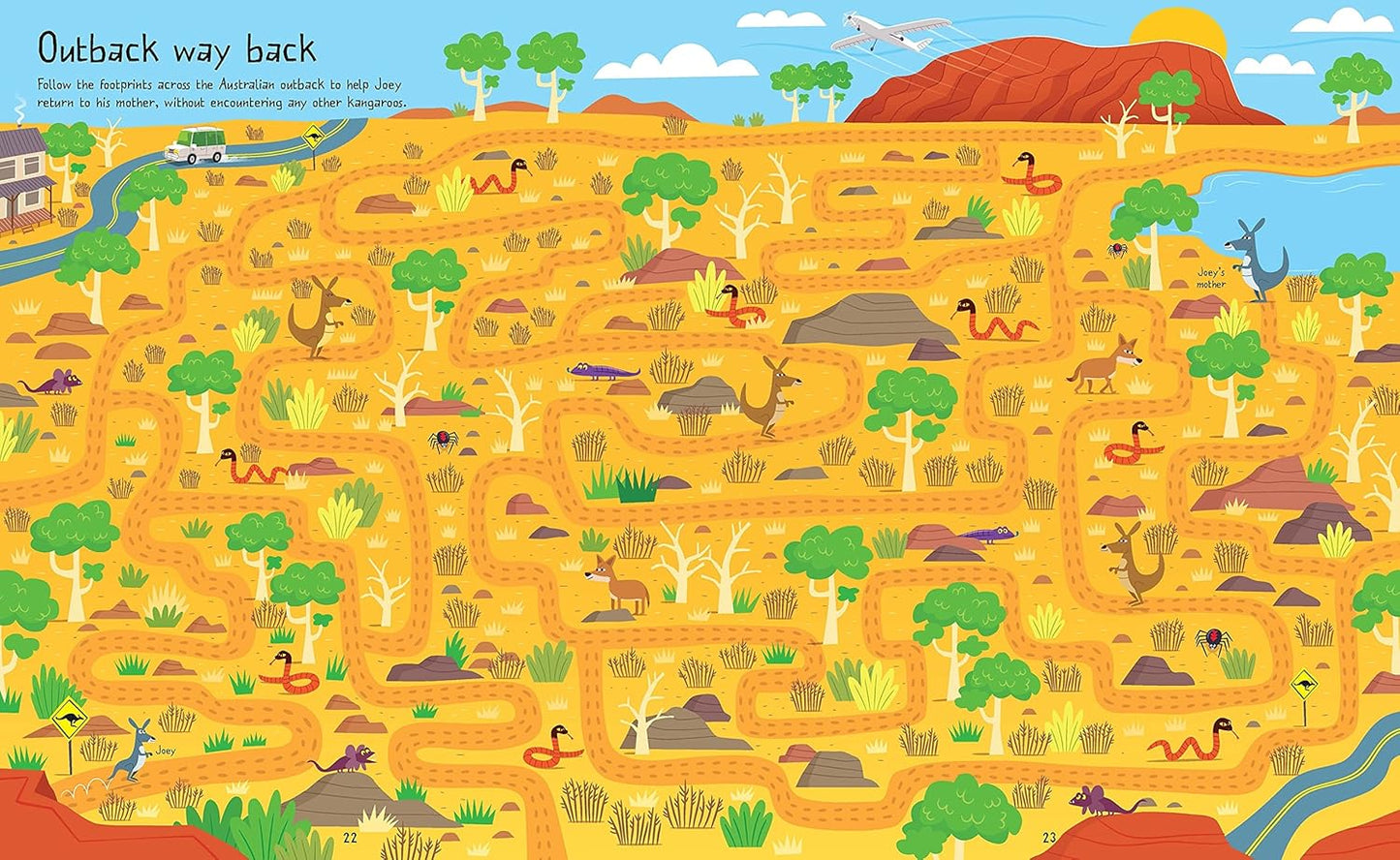 Around the World Mazes