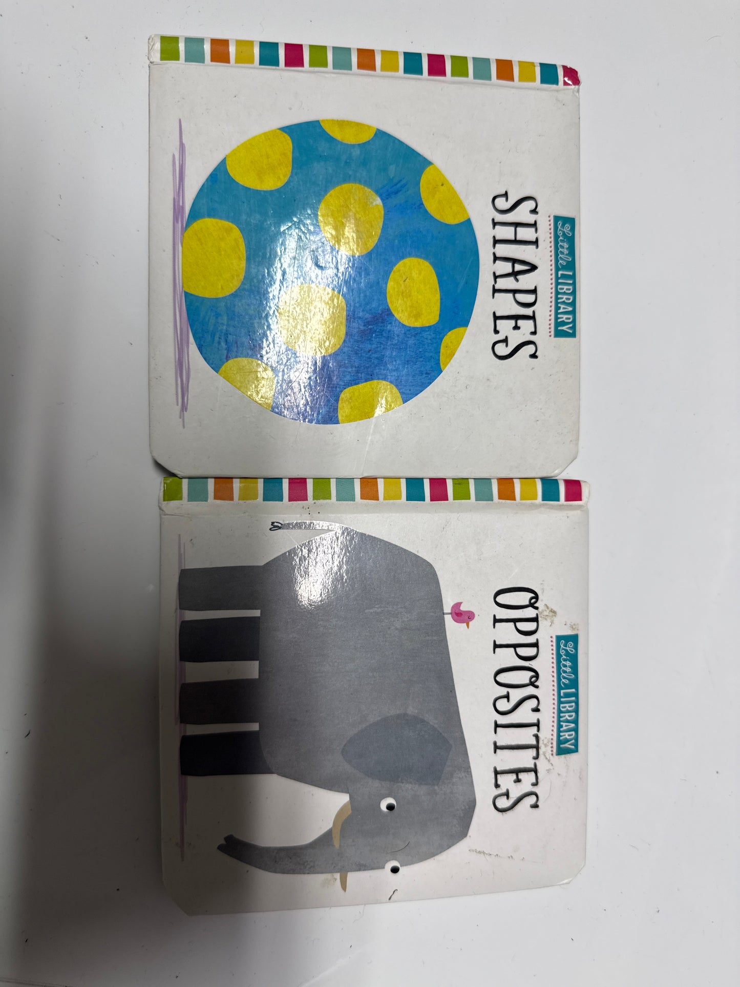 Little Library Opposites & Shapes (One word book)