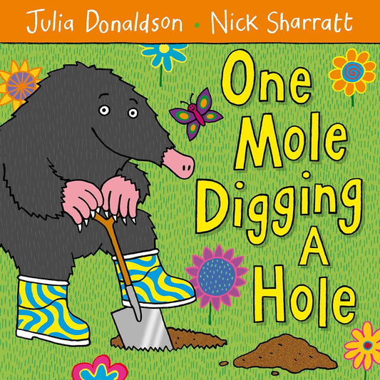 One Mole Digging a Hole (123....)