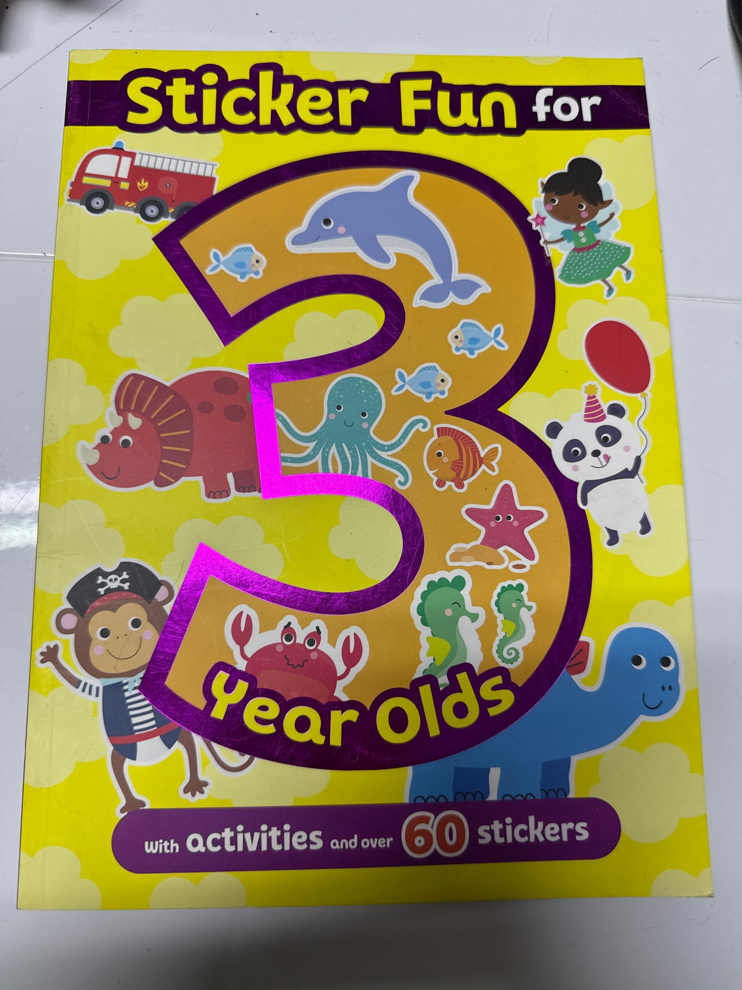 Sticker Fun for 3 Year Olds
