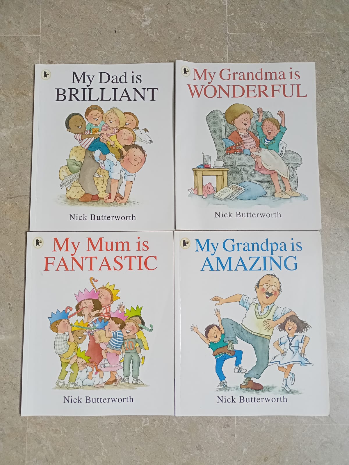 My MuM is Fantastic | My DaD is Brilliant|  My Grandpa is Amazing | My Grandma is Wonderful