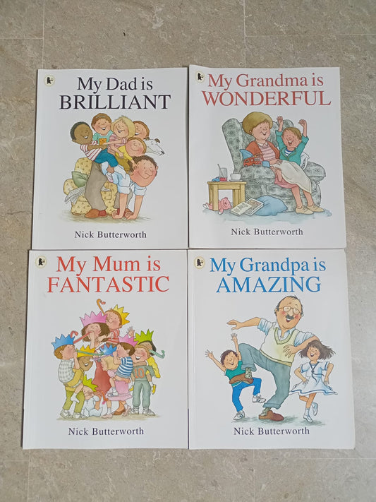 My MuM is Fantastic | My DaD is Brilliant|  My Grandpa is Amazing | My Grandma is Wonderful