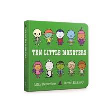 Ten Little Monsters Board Book