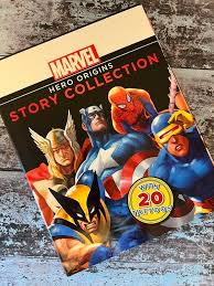 Marvel Hero Origins Story Collection (4 STORY BOOKS INSIDE)