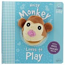 Noisy Monkey Loves to play [ Hand Puppet ]
