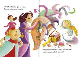 Cinderella and the Beanstalk (2 LINE PER PAGE)