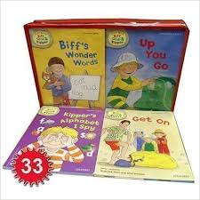 Read with Biff, Chip & Kipper Set Phonics and First Stories 33 Books Collection Level 1-3