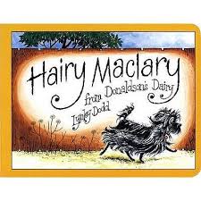 Hairy MacLary from Donaldson's Dairy Board book