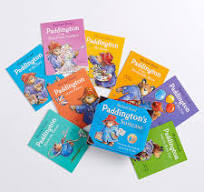 Paddington's Suitcase  8 books inside