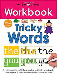 Wipe Clean Workbook Tricky Words