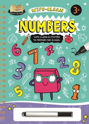 Numbers-Wipe-Clean Activities to Prepare for School