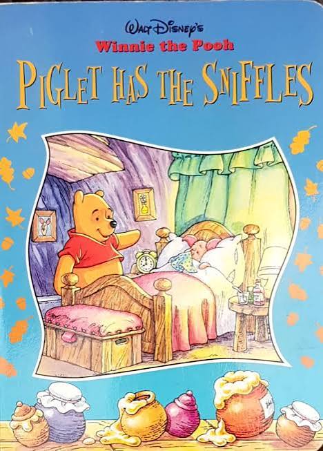 Winnie The Pooh Piglet Has The Sniffles (5 Jigsaw Puzzles inside)