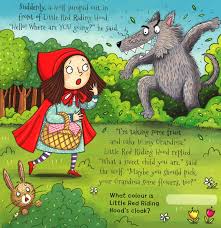 Sticker Playbook Little Red Riding Hood