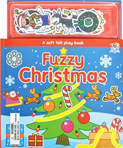 Fuzzy Christmas (Soft Felt Play Book)