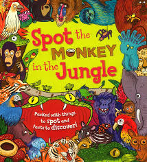 Spot The Monkey In The Jungle