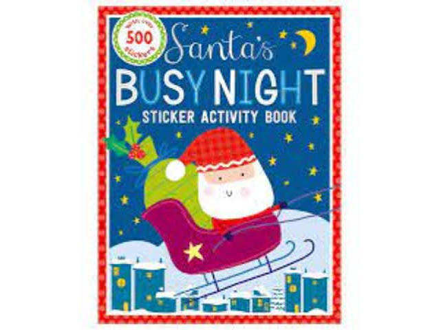 Santa’s Busy Night Sticker Activity Book