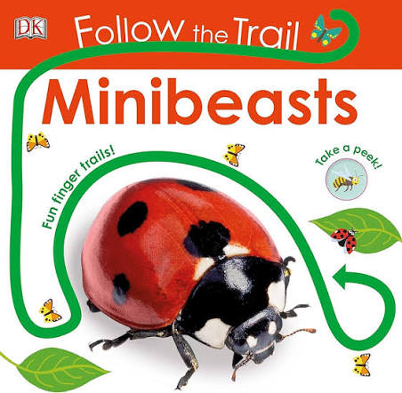Follow the Trail Minibeasts: Take a Peek! Fun Finger Trails!