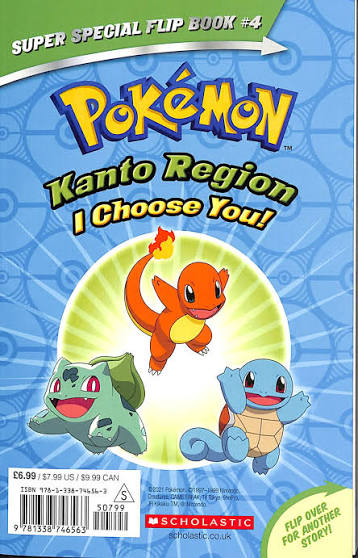 Ash Ketchum, Pokémon Detective / I Choose You! (Pokémon Super Special Flip Book: Johto Region / Kanto Region)