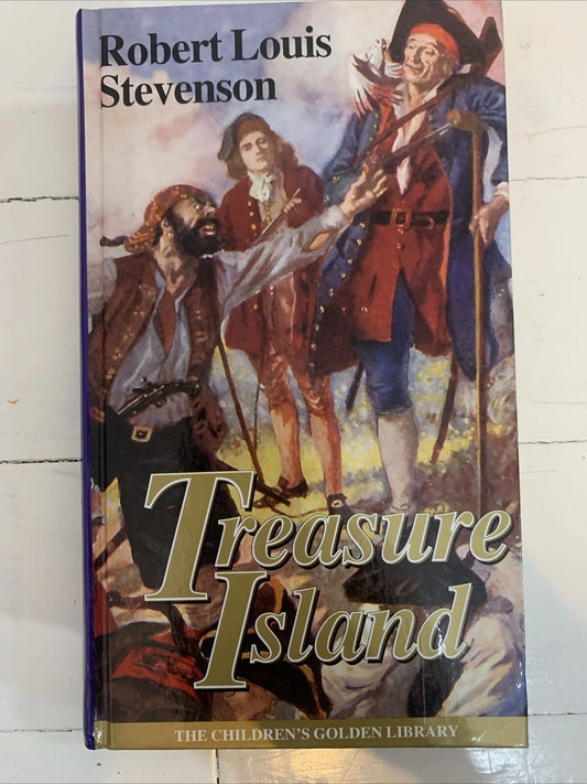 TREASURE ISLAND (HARDBACK) BOOK, Robert Louis Stevenson, Sleeve