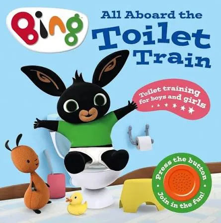 Bing All Aboard Toilet Train Noisy Book