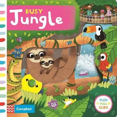 Busy Jungle - Campbell Busy Books (Board book)