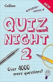 Collins Quiz Night Over 4000 Question in each book! (2 Book Set)