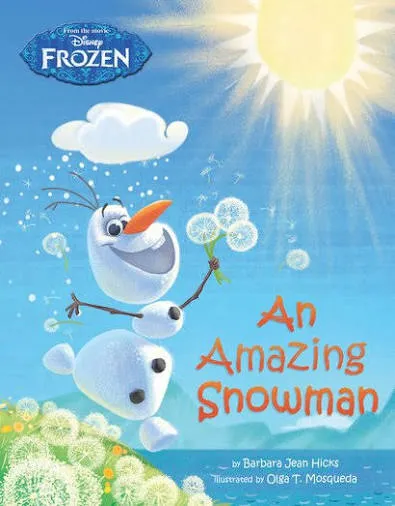 Disney Frozen An Amazing Snowman Story Book