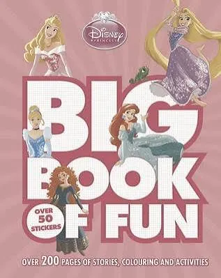 Disney Princess Big Book of Fun (Paperback)