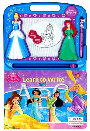 Disney Princess Learn to Write ABC Read & Doodle