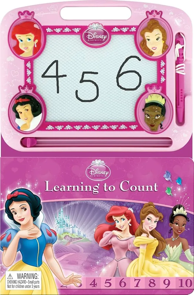 Disney Princess Learning to Count