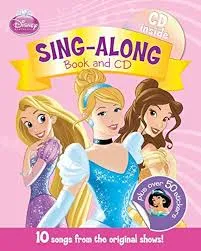 Disney Princess Sing-along Book & CD