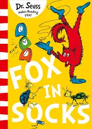 Fox in Socks by Dr Seuss book