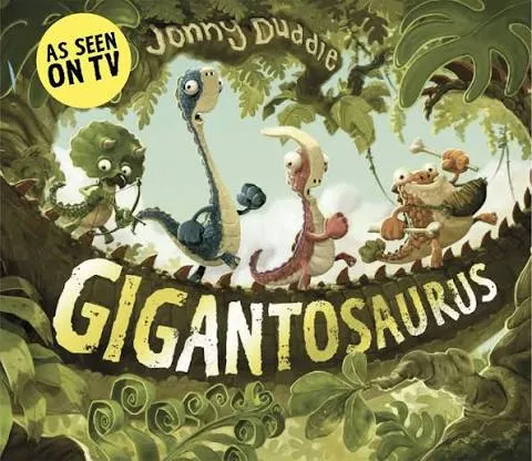 Gigantosaurus paperbook
