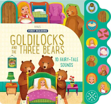 Goldilocks and The Three Bears A Story Sound Book