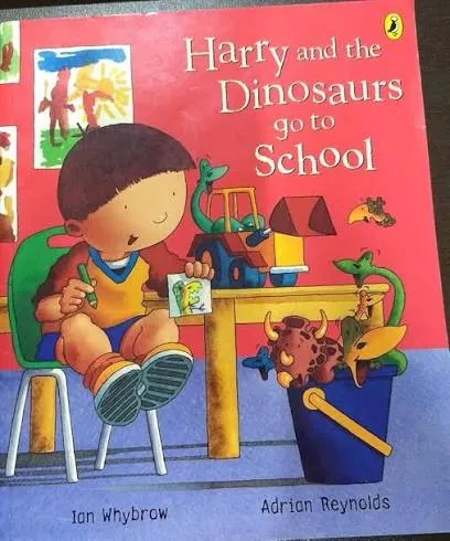 Harry and The Dinosaurs Go to School - book