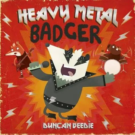 Heavy Metal Badger - book
