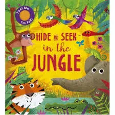 Hide & Seek In The Jungle Felt Flap Book