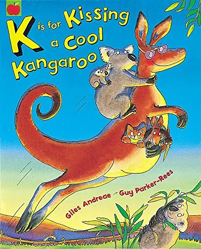 K Is For Kissing A Cool Kangaro
