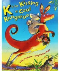 K is for Kissing a Cool Kangaroo