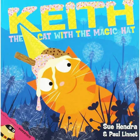 Keith the Cat With the Magic Hat - book