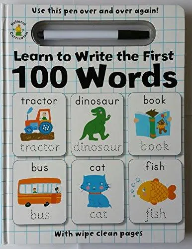 Learn to write the first 100 words with Writing Pen