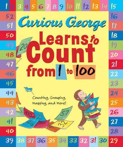Learns to Count from 1 to 100 - Curious George (Paperback)