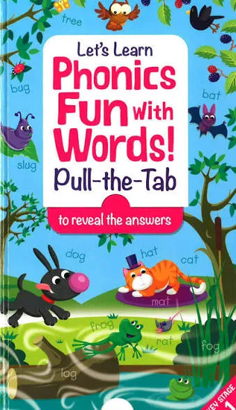 Let's Learn Phonics Fun With Words! Pull-The-Tab