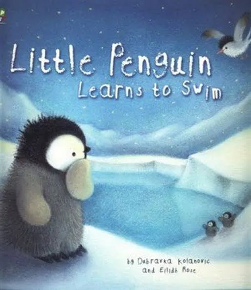 Little Penguin Learns To Swim - book