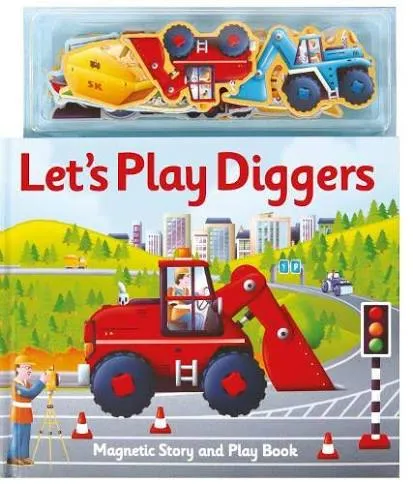 Magnetic Let's Play Diggers - Magnetic Play & Learn